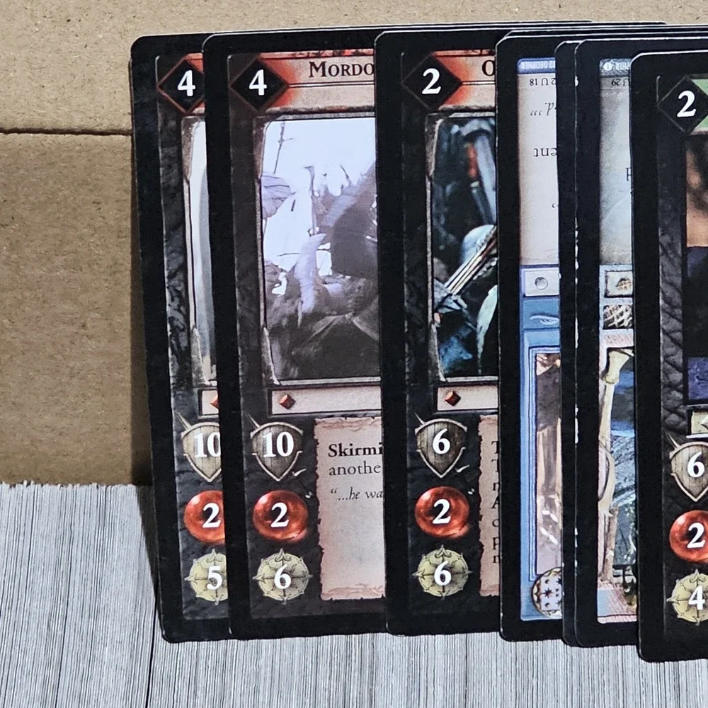 Huge lot of 1000 LOTR Lord of the Rings TCG Cards Vintage Decipher LOTR